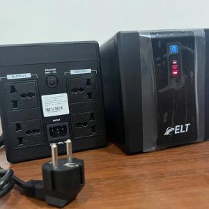 Источник бесперебойного питания UPS ELT i-1200 1200VA/720W LED , 2x7Ah
