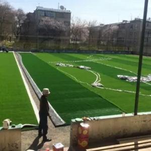 Строительство футбольного стадиона