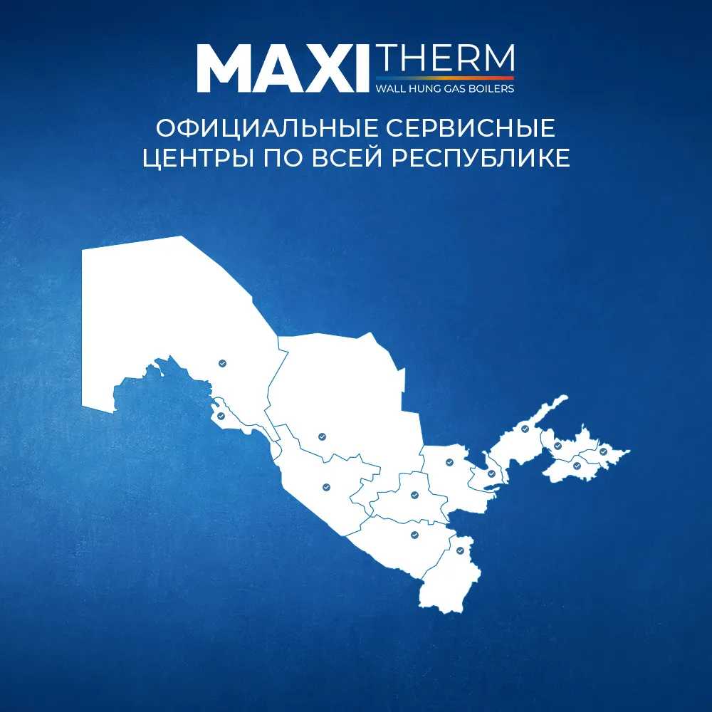 Gazli qozon Maxi Therm - 32 kVt er-xotin devirli