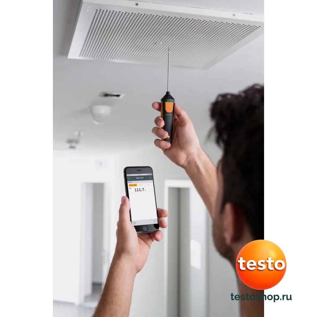Приборы Testo для систем вентиляции