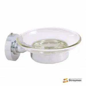 Мыльница IDEALSTANDARD IOM SP/DISH W/MTD CHROME GLASS TRANSP