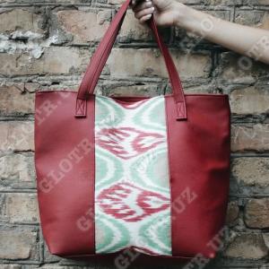 sun'iy teridan qilingan ayollar sumkasi