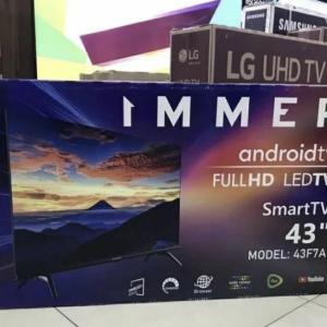 Телевизор Immer 43" 1080p Full HD LED Smart TV Wi-Fi Android