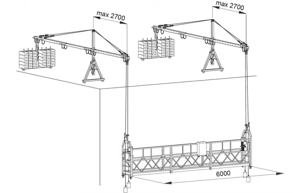 Fasadli lift ZLP 630