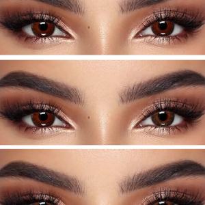S3-537 PURE HAZEL 0.00 2PS  Цветные ЖЁЛТЫЕ контактные линзы, для красоты. 2 Линзы.
