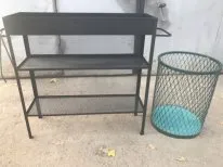 Metall barbekyu