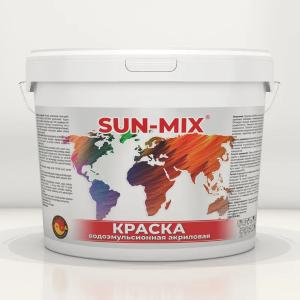 Akril suv bazlı bo'yoq «SUN-MIX» 25 kg
