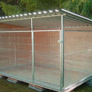 Вольер из сетки
