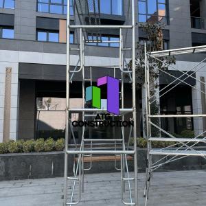 Fasad ishlari uchun iskala, Xitoy