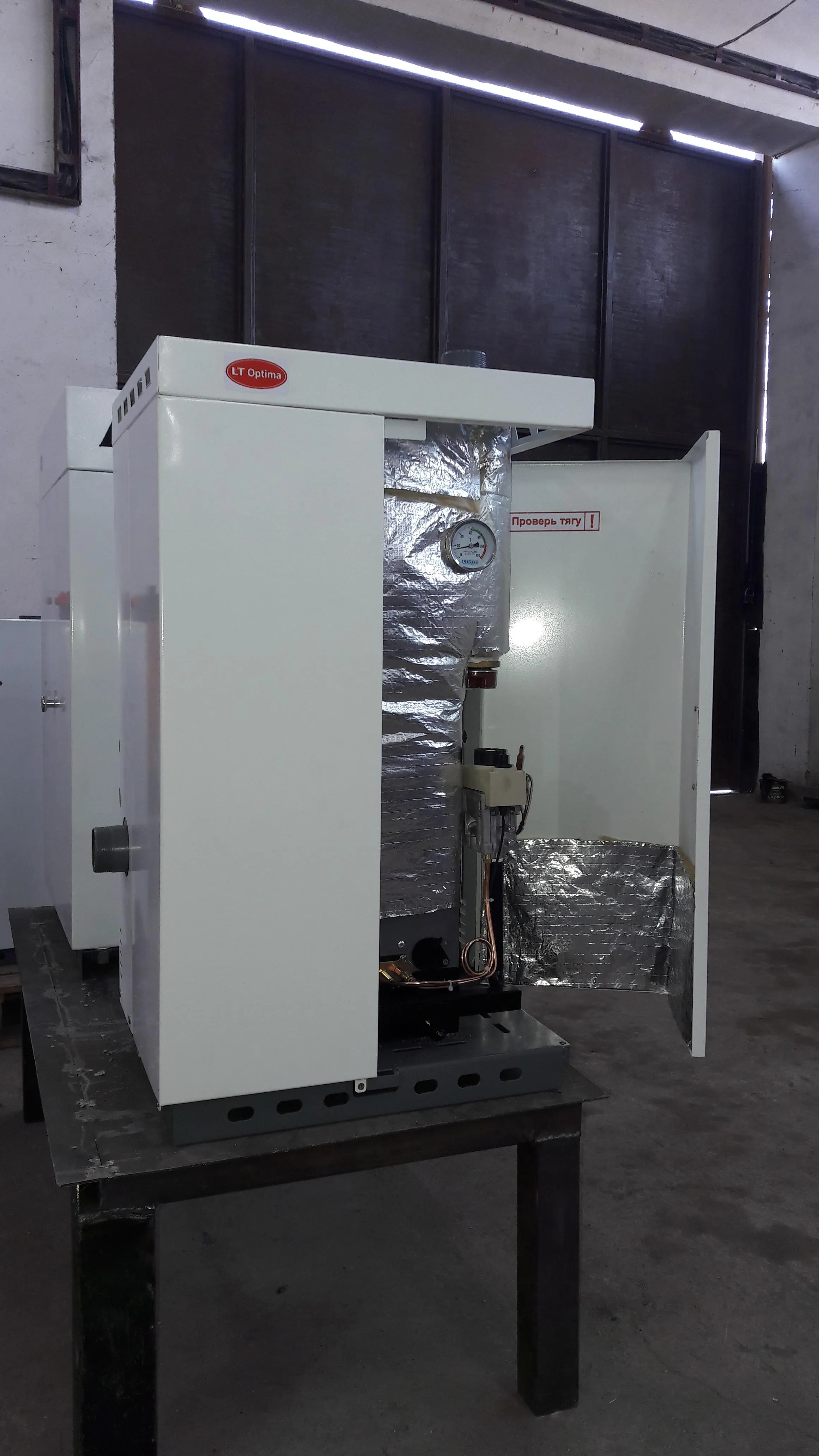 Газовый котёл LT Optima комбинированный с электрическими тэнами