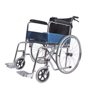Инвалидная коляска, механическая, складная 
