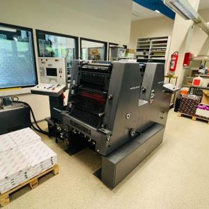Офсетная печатная машина Heidelberg GTOZP52 S с CP Tronic дисплеем