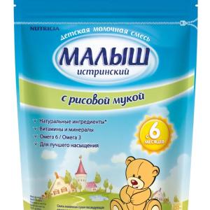 Сухая молочная смесь Малыш Истринский с рисовой мукой