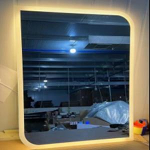 Умное зеркало с обогревателем 125х107B, 60х80 см
