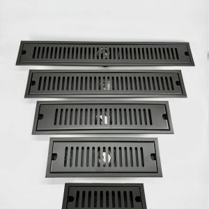 Трап SUS 304 black, 10х30 см