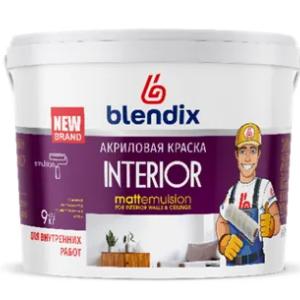 Акриловая краска INTERIOR 9  кг