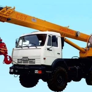 Автокран CST-25 на шасси КАМАЗ (6х6)