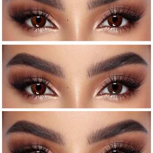 S2-332 BROWN 0.00 2PS с Раствором Цветные КАРИЕ  2 Линзы+Раствор в Подарок