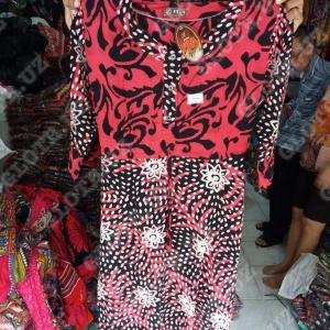 Штапельная платья №125. производство Индонезия