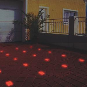 Cветящаяся в темноте тротуарные плитки