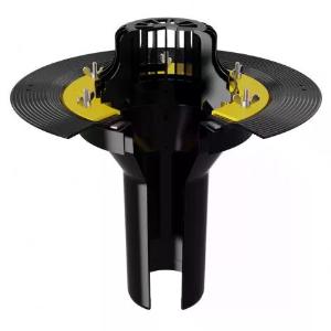 Воронка кровельная PLASTFOIL VORTEX D=110 мм, длина 350-450 мм