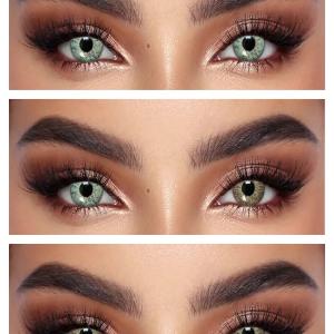 S3-322 BROWN 0.00 2PS  Цветные КАРИЕ контактные линзы, для красоты. 2 Линзы.