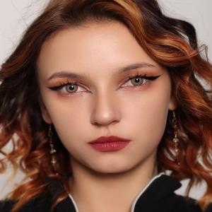 S3-446 SHADOW 0.00 2PS  Цветные КАРИЕ контактные линзы, для красоты. 2 Линзы.