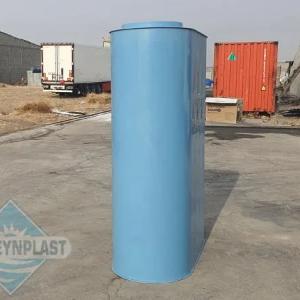 Suv uchun 2m3, tonna oval polipropilen eko-sig'im, bak, rezervuar