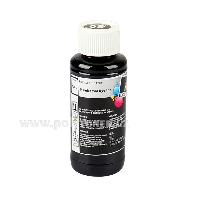 Epson printer 100ml uchun suvda eruvchan siyoh (CMYK)