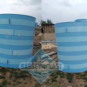 Эко-емкость для питьевой воды 5 000л. из полипропилена, бак, тара