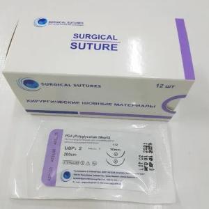 Нить хирургическая PGA (Polyglycolide (Mepfil).