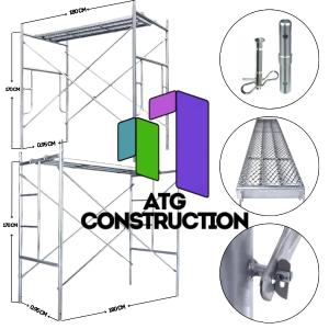 Galvanizli, engil iskala, Xitoy