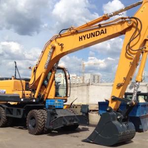 Аренда (услуга) экскаваторов марки Hyundai