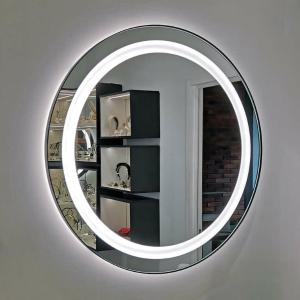 Умное зеркало серое 09, 70х70 см