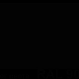 Kukunli bo'yoq RAL-9005 INFRALIT PE 8Z16-00 (qora porloq)