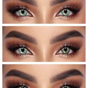 S3-722 BROWN 0.00  Цветные КАРИЕ контактные линзы, для красоты. 1 Линза