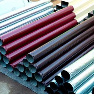 Galvanizli po'latdan yasalgan drenaj trubkasi