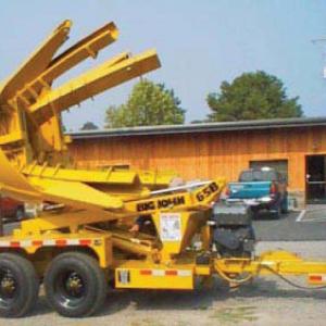 Treylerga o'rnatilgan daraxt ko'chirib o'tkazgichlar BIG JOHN 65 DTD