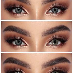 AM GRAY CEDAR GRAY  0.00 Цветные СЕРЫЕ контактные линзы, для красоты. 1 Линза