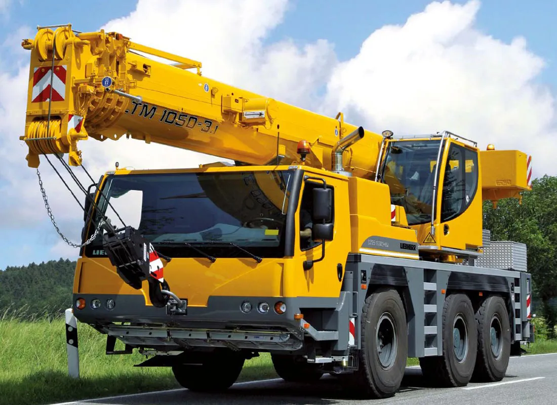 Mobil kran LIEBHERR
