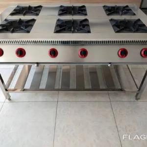 Zanglamaydigan po'latdan yasalgan gaz plitasi