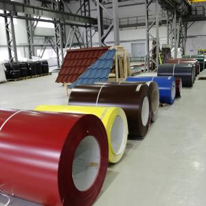 Рулон из оцинкованной стали с полимерным покрытием