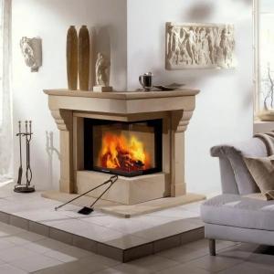 Камины из искусственного кварцевого камня