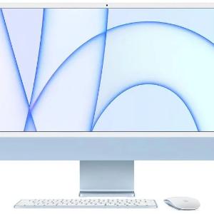 Моноблок Apple iMac 24 with M1 Chip 2021 (+magic keyboard, mouse)
