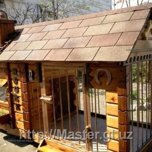 Вольер, будка, домик из металла и дерева