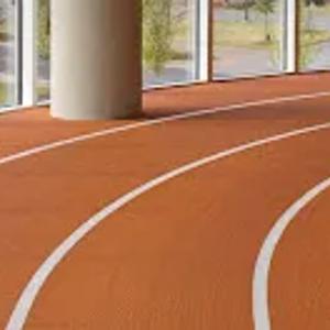 Yugurish yo'laklari uchun kauchuk qoplama