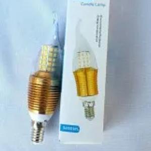 108-2. ЛЕД Лампа "Свеча". 9 Ватт. 3000К. Е14.