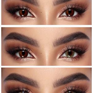 NA-08 HONEY GREEN  0.00  Цветные ЖЁЛТЫЕ контактные линзы, для красоты. 1 Линза