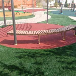 Резиновое покрытие для детских площадок