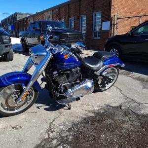 Harley-Davidson Fat Boy 114 mototsikli